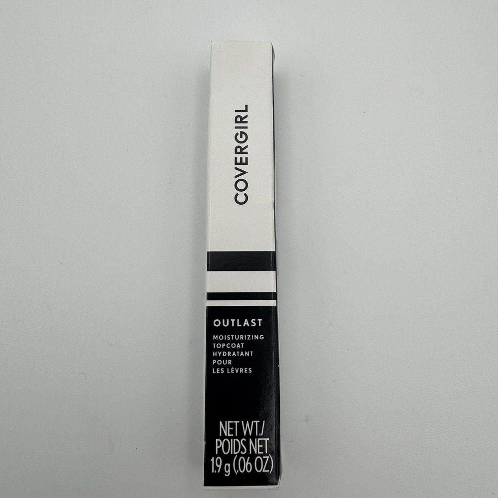 CoverGirl Outlast All-Day Lip‎ Moisturizing Topcoat CLEAR 0.06OZ New Sealed Box